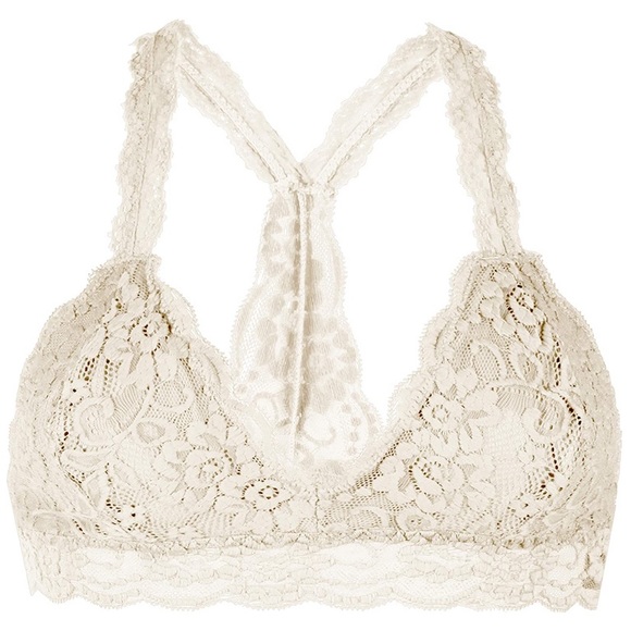 ✳️oatmeal lace bralette - Picture 2 of 2